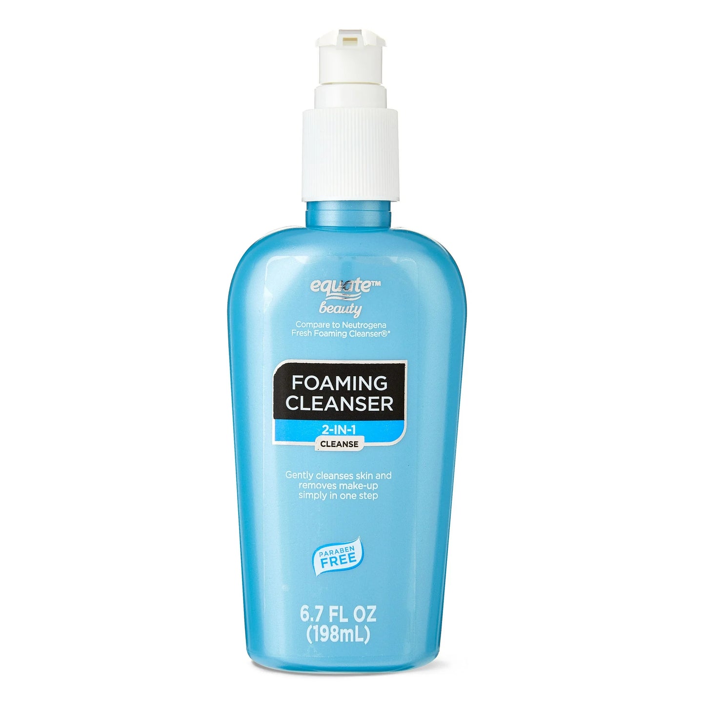 Equate 2-in-1 Foaming Cleanser